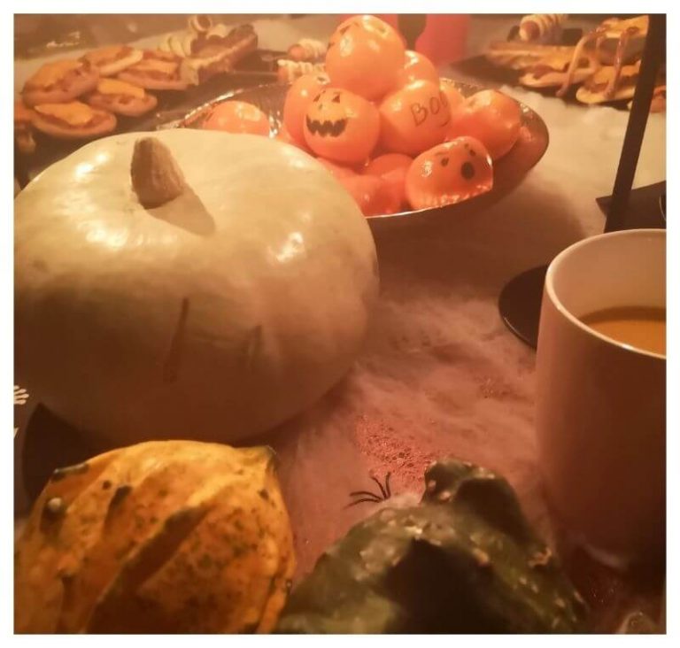 Buffet Halloween by 2Vibes - Citrouille et clementine booh